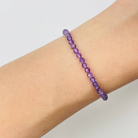 Браслет из Аметиста, Артикул: 108846 - изображение товара №1