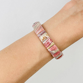 Браслет из Родохрозита, Артикул: 077081 - изображение товара №1