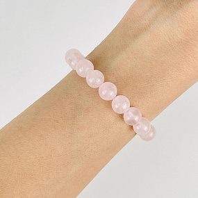 Браслет из Розового кварца