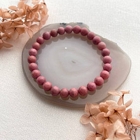 Браслет из Родонита , Артикул: 079660 - изображение товара №1