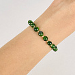 Браслет регулируемый из Хромдиопсида