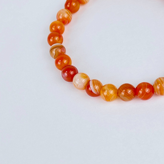 Браслет из Сардоникса, Артикул: 070477 - изображение товара №3