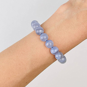 Браслет из Голубого агата