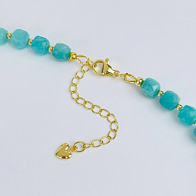 Колье из Амазонита, Артикул: 118525 - изображение товара №3