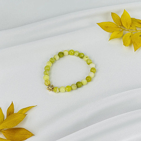 Браслет из Офикальцита со вставкой, Артикул: 118675 - изображение товара №2