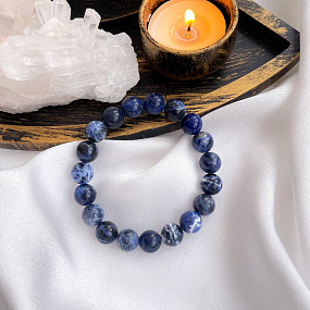 Браслет из Содалита, Артикул: 077558 - изображение товара №4