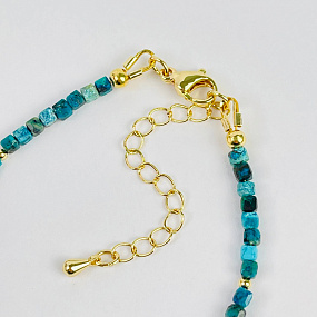 Браслет из Хризоколлы, Артикул: 116828 - изображение товара №4