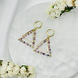 Серьги из Флюорита