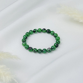 Браслет из Цоизита, Артикул: 079108 - изображение товара №1