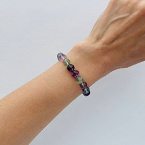 Браслет из Флюорита, Артикул: 100133 - изображение товара №2