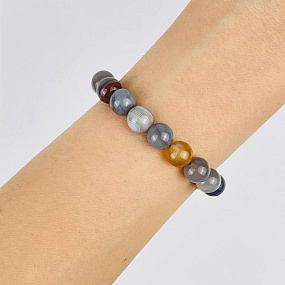 Браслет из ботсванского Агата, Артикул: 117886 - изображение товара №2