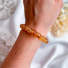 Браслет из Цитрина, Артикул: 098474 - изображение товара №3