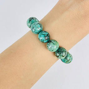 Браслет из Хризоколлы, Артикул: 117825 - изображение товара №1
