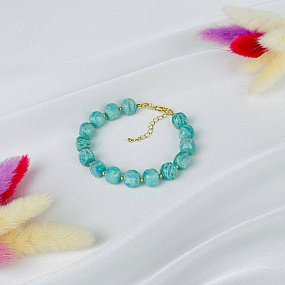 Браслет из Амазонита, Артикул: 118526 - изображение товара №2