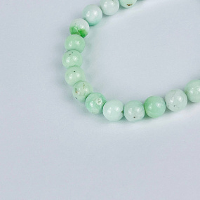 Браслет из Хризопраза, Артикул: 112651 - изображение товара №3