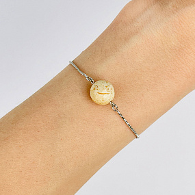 Браслет регулируемый с песочной Яшмой, Артикул: 082785 - изображение товара №2