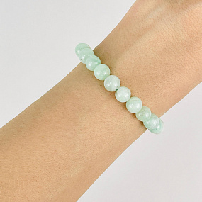 Браслет из Хризопраза, Артикул: 112636 - изображение товара №1