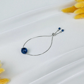 Браслет регулируемый с Содалитом, Артикул: 118684 - изображение товара №1