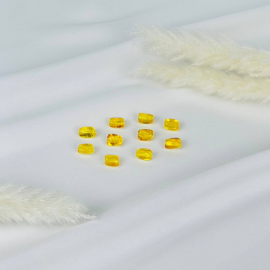 Бусины для украшений из Янтаря (10 шт), Артикул: 117016 - изображение товара №1