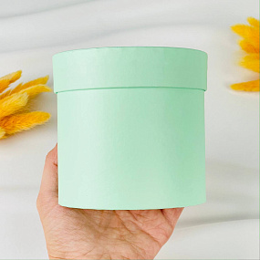 Подарочная коробка зеленая под шар, Артикул: 116521 - изображение товара №2