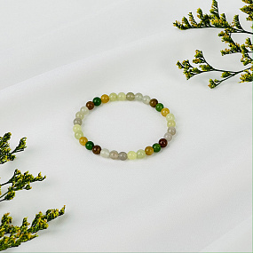 Браслет из Нефрита, Артикул: 116880 - изображение товара №2