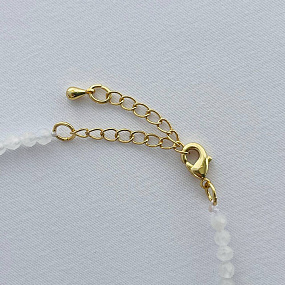 Бусы из Лунного камня, Артикул: 101978 - изображение товара №3