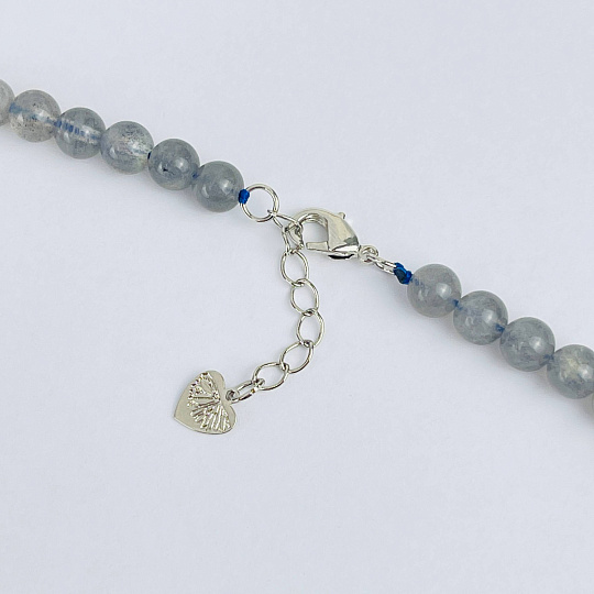 Бусы из Лабрадора, Артикул: 073555 - изображение товара №2