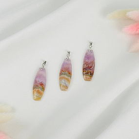 Кулон из Аметиста с Агатом