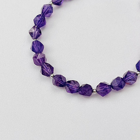 Браслет из Аметиста, Артикул: 108121 - изображение товара №3