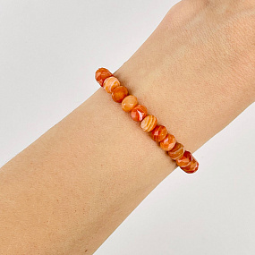 Браслет из Сардоникса, Артикул: 080682 - изображение товара №1