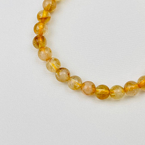 Браслет из камня Цитрин, Артикул: 072258 - изображение товара №3