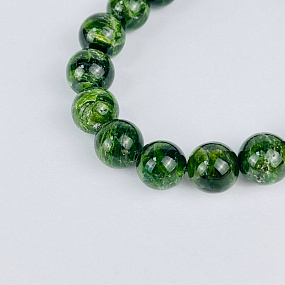 Браслет из Хромдиопсида, Артикул: 078903 - изображение товара №3