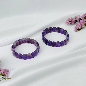 Браслет из Аметиста, Артикул: 074262 - изображение товара №2