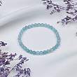 Браслет детский из Аквамарина