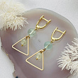 Серьги из Флюорита
