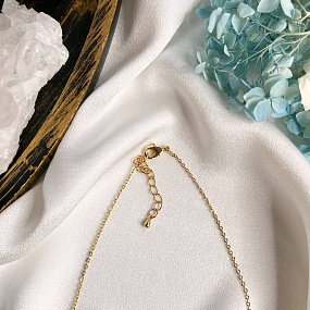 Кулон на цепочке из Лабрадора, Артикул: 097429 - изображение товара №3