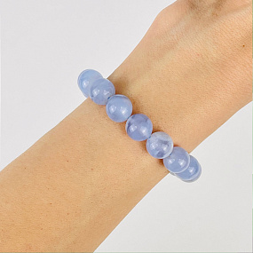 Браслет из Голубого агата