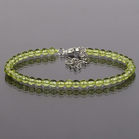 Браслет из Хризолита, Артикул: 075767 - изображение товара №1