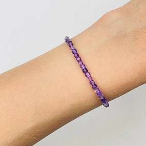 Браслет из Аметиста, Артикул: 109995 - изображение товара №1