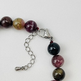Браслет из Турмалина микс, Артикул: 085036 - изображение товара №4