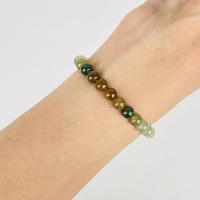 Браслет из Нефрита, Артикул: 117165 - изображение товара №2