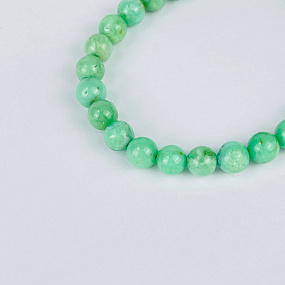 Браслет из Хризопраза, Артикул: 112646 - изображение товара №3