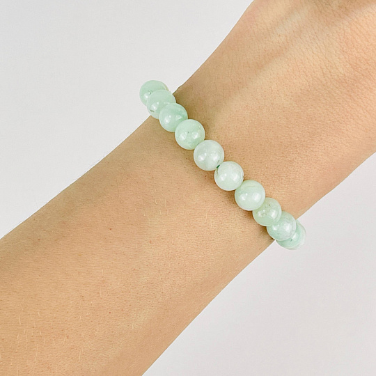 Браслет из Хризопраза, Артикул: 112636 - изображение товара №1