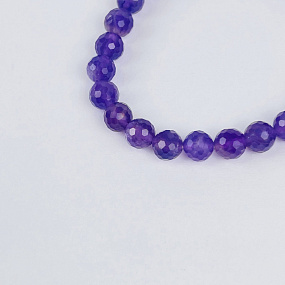 Браслет с Аметистом, Артикул: 096282 - изображение товара №3