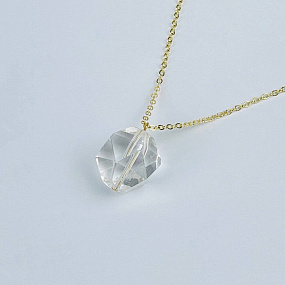 Кулон на цепочке из Горного Хрусталя, Артикул: 103675 - изображение товара №2