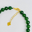 Браслет из Хромдиопсида