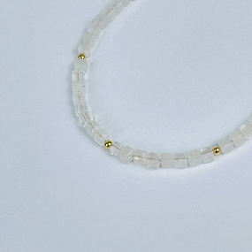 Браслет из Лунного камня, Артикул: 118263 - изображение товара №4