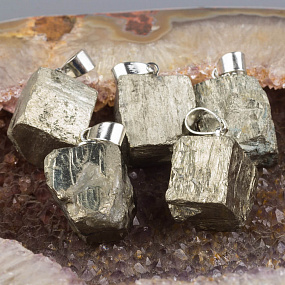 Кулон из Пирита 