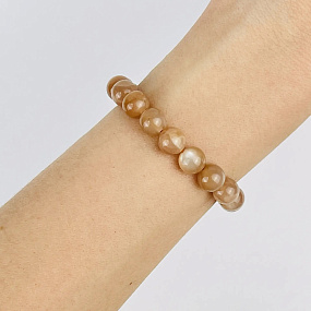 Браслет из Лунного камня, Артикул: 074973 - изображение товара №1