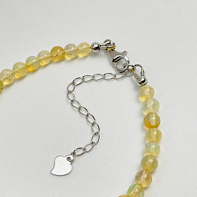 Браслет из желтого Опала, Артикул: 085300 - изображение товара №4